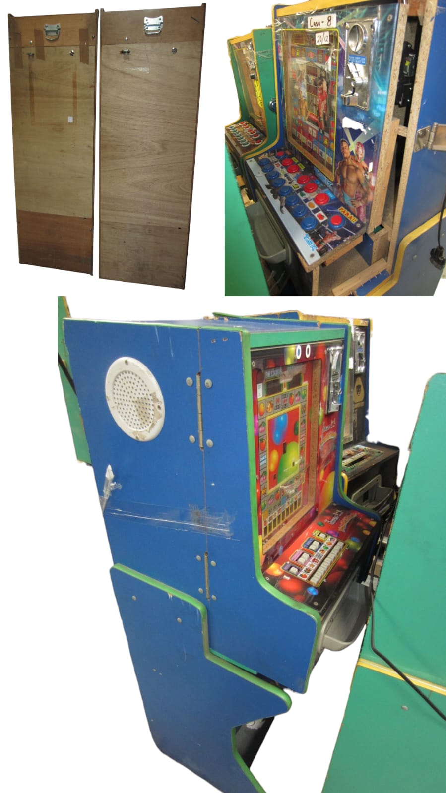 LOTE MAQUINAS DE JUEGO TRAGAMONEDAS - DIVERSION Y GANANCIA EN UN SOLO EQUIPO